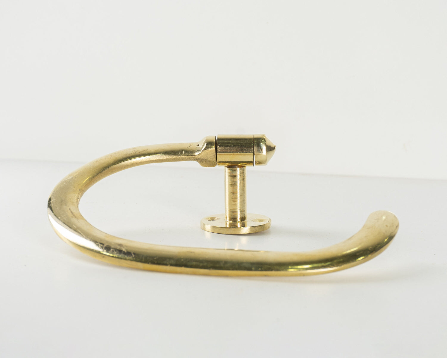 Unlacquered Brass Wall Mount Toilet Paper Holder, Bathroom Tissue Holder, Toilet Tissue Dispensers