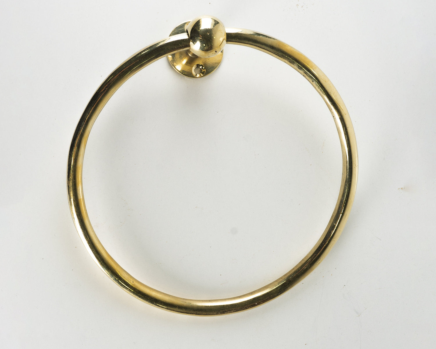 Unlacquered Brass Towel Ring, Bathroom Towel Holder, Towel Hnager For Bathroom Wall, Hand Towel Holder