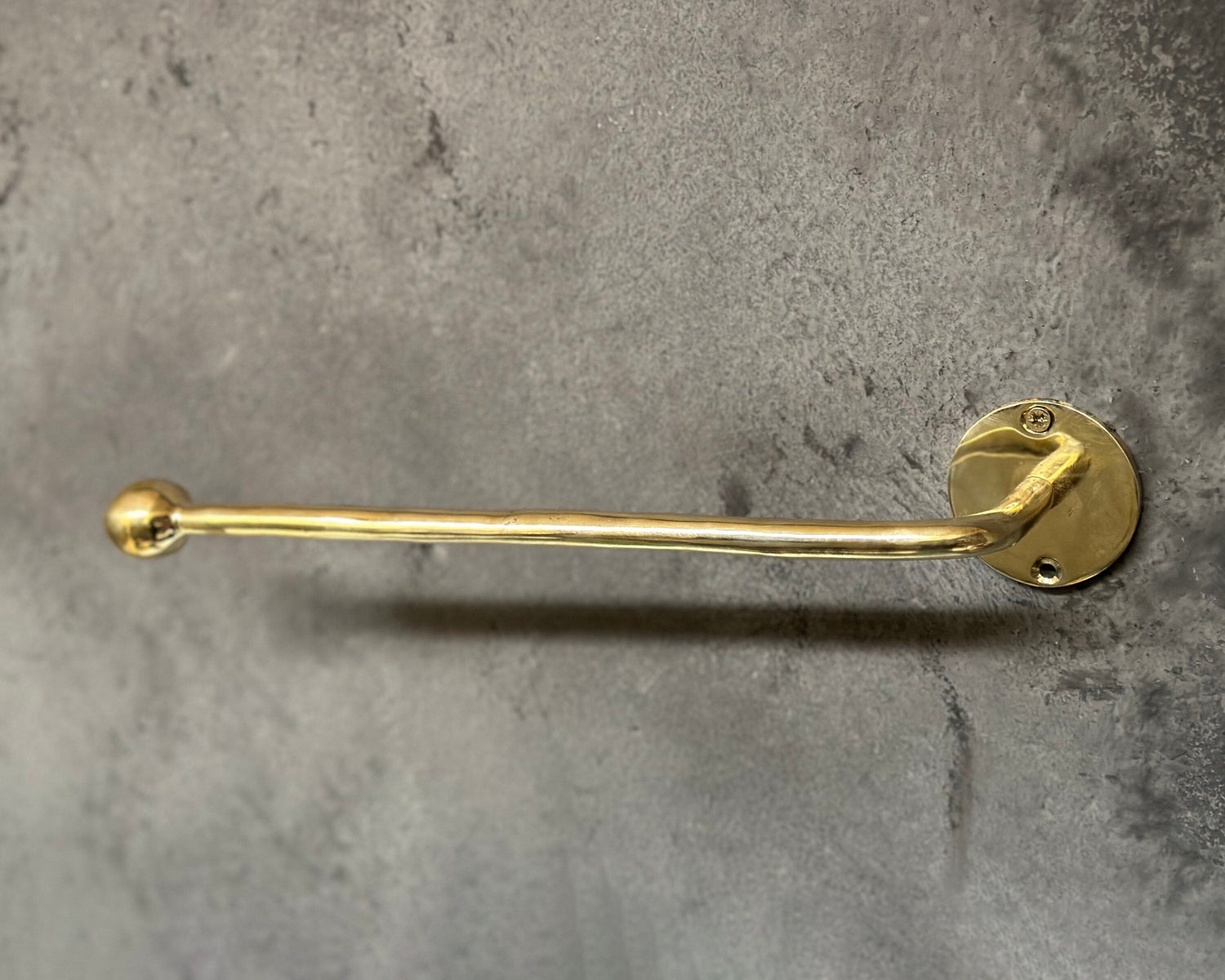 Unlacquered Brass Toilet Paper Holder – Vintage Style