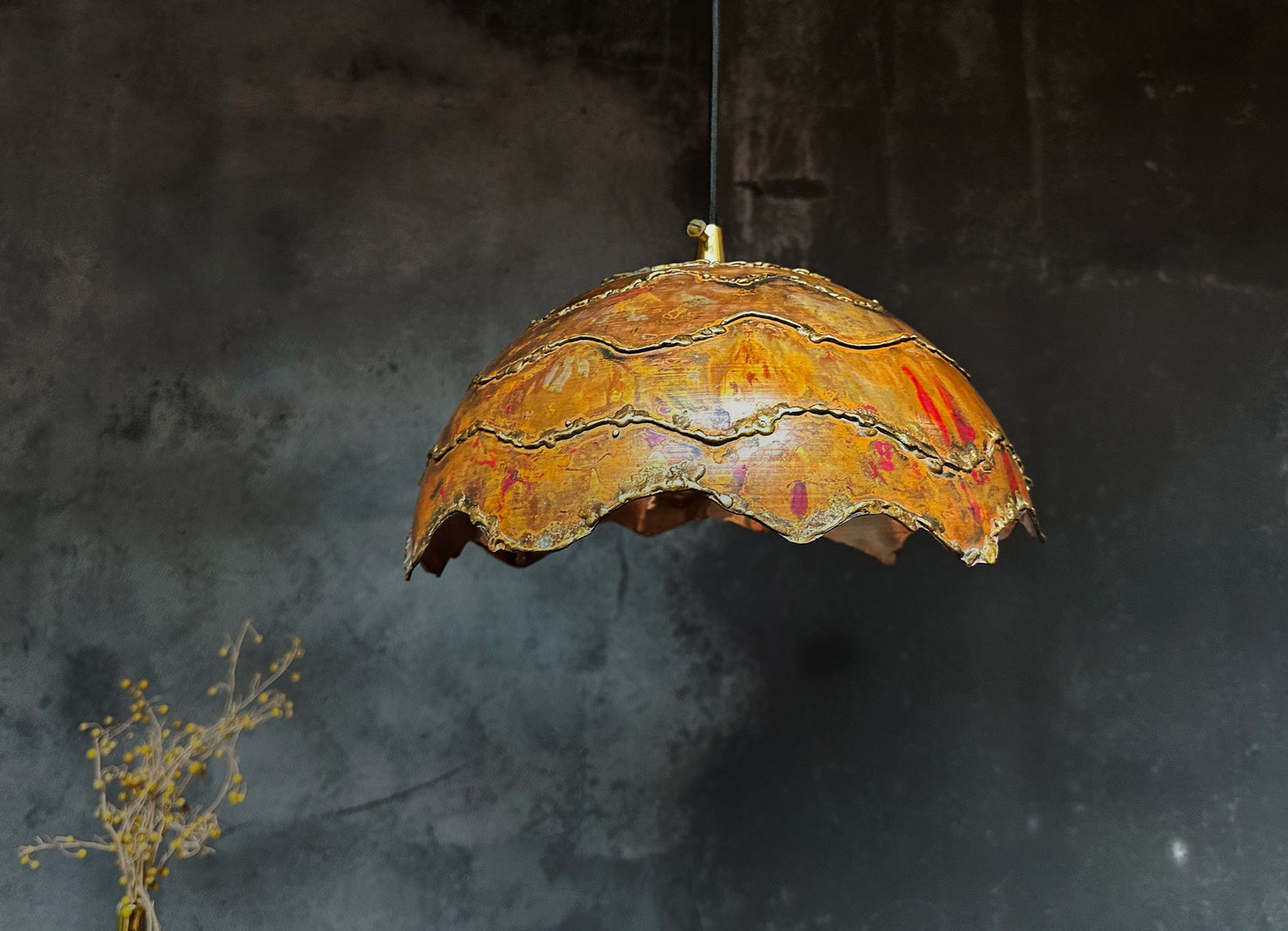 Rustic Copper Island Kitchen Lighting, Hnadcrafted Copper Farmhouse Lighting , Vinateg Ceiling Light Restaurant