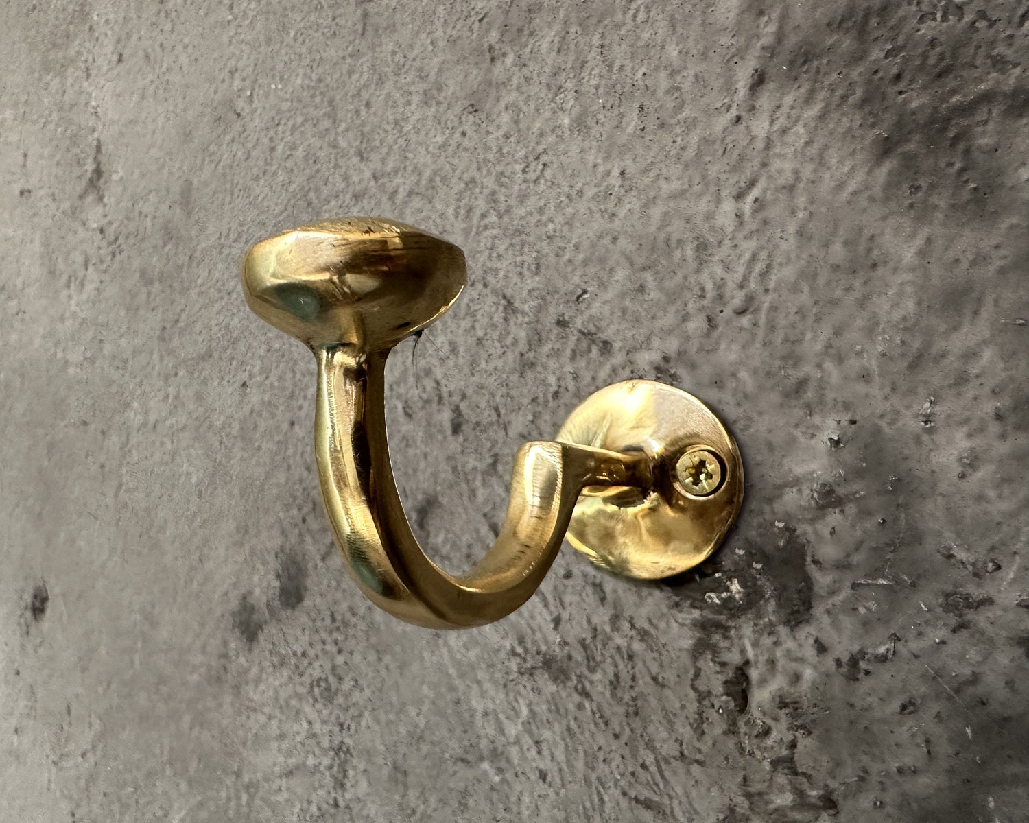 Solid Brass Wall Hooks – Vintage Bathroom Mount Set