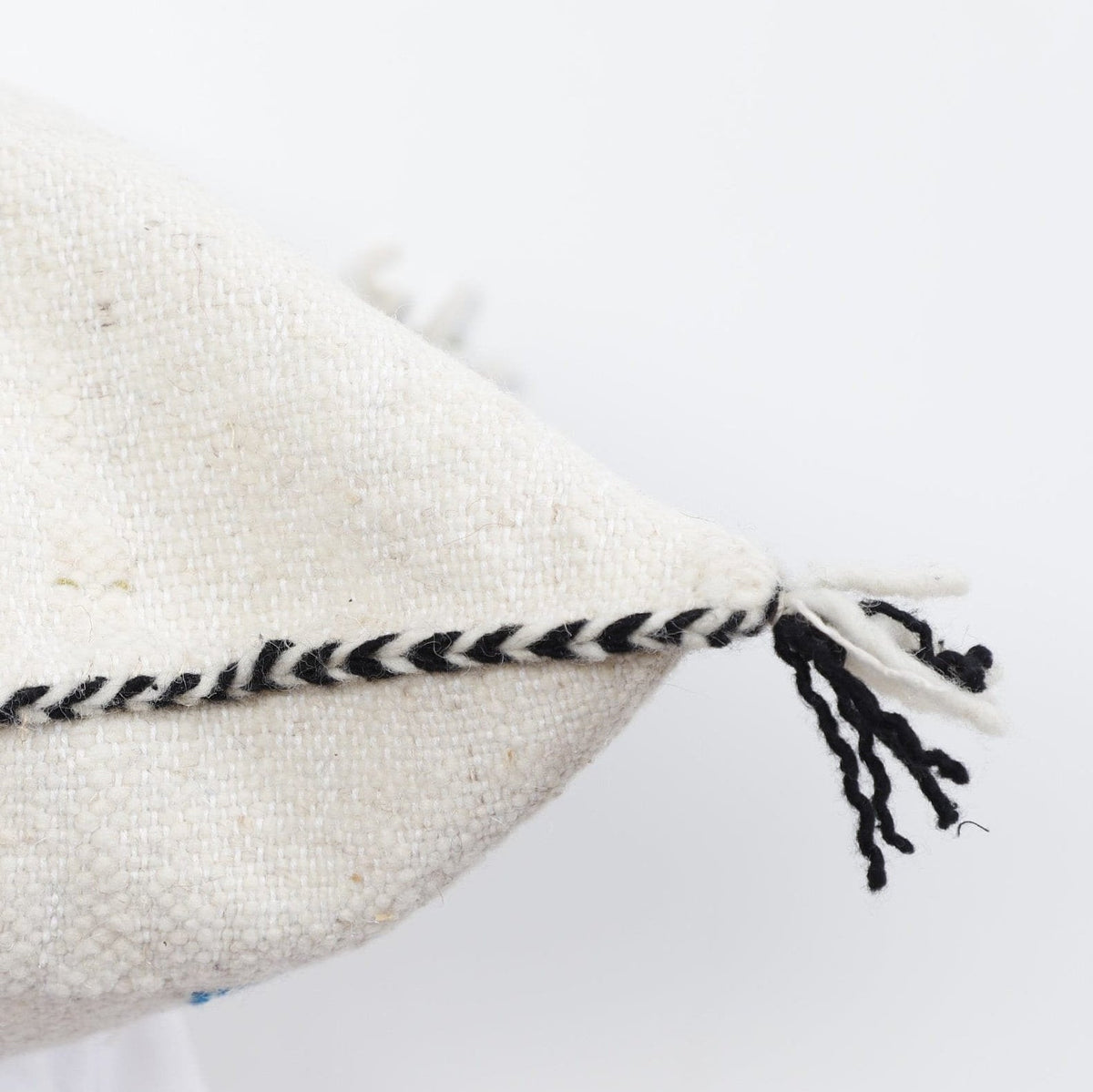 Handwoven Geometric Cotton Throw Pillow Cover | Artisan Boho Cushion | Multiple Sizes