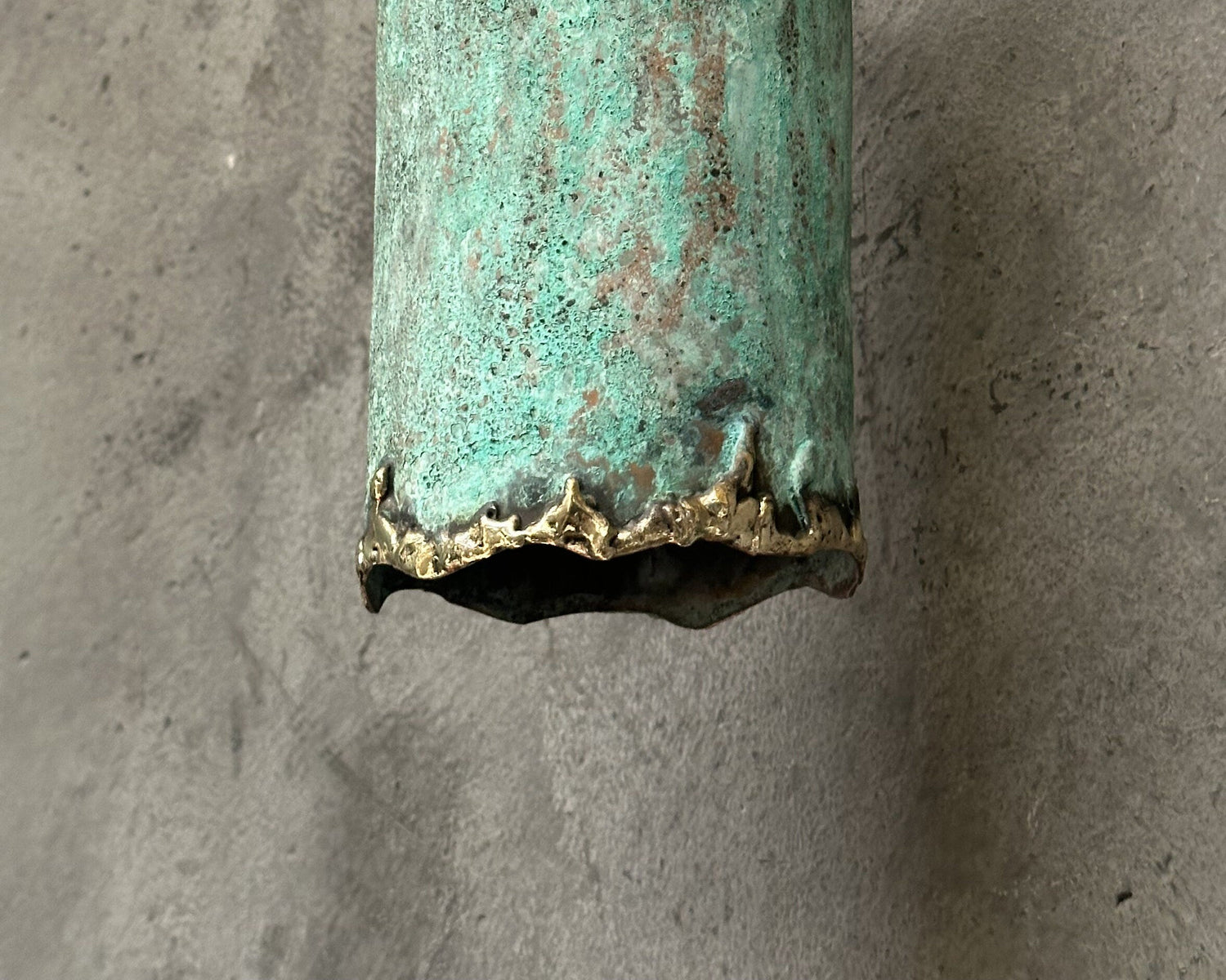 Outdoor Copper Scone Light, Green Patina Wall Pendant Light