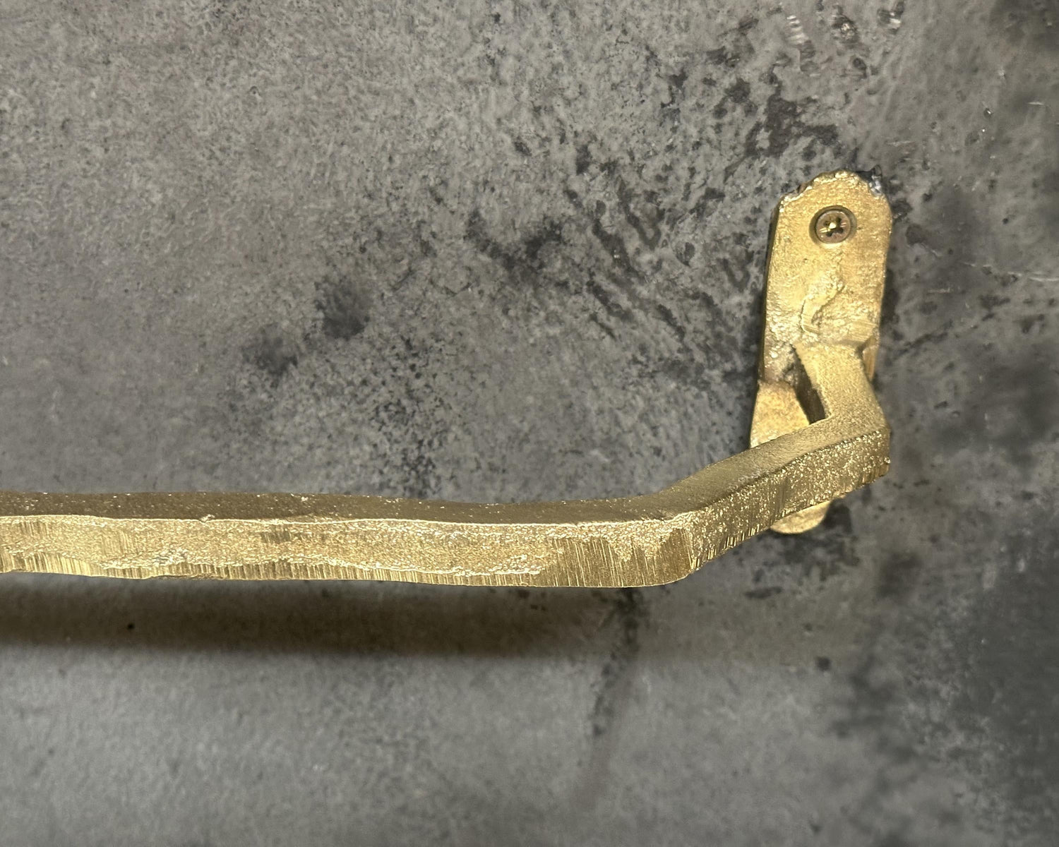 Solid Brass Towel Rack – Wall Mounted Unlacquered Bar