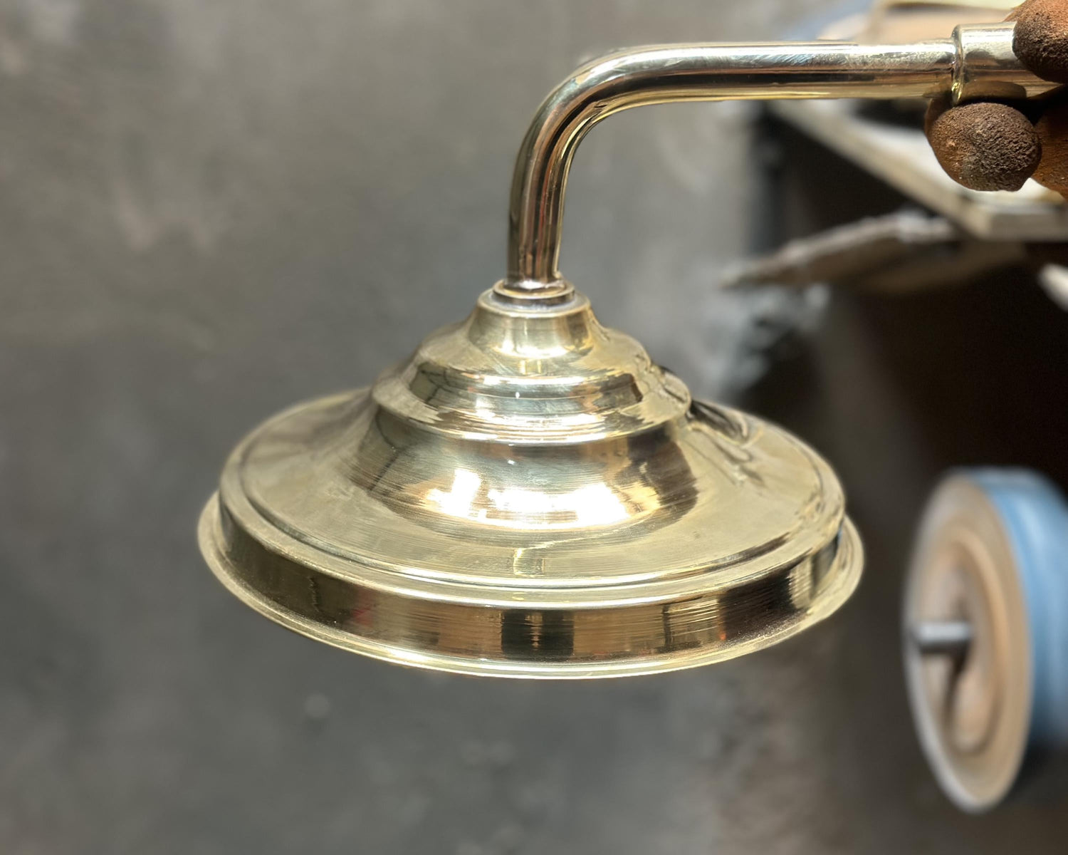 Copper Rain Shower Head – Solid Brass Outdoor Fixture