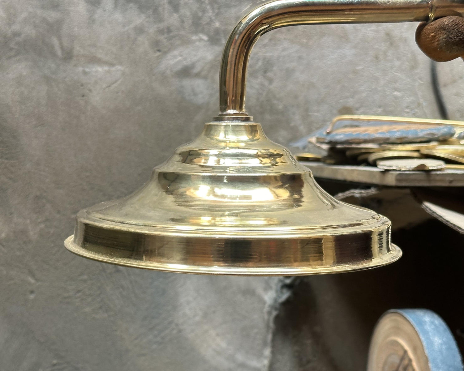 Copper Rain Shower Head – Solid Brass Outdoor Fixture