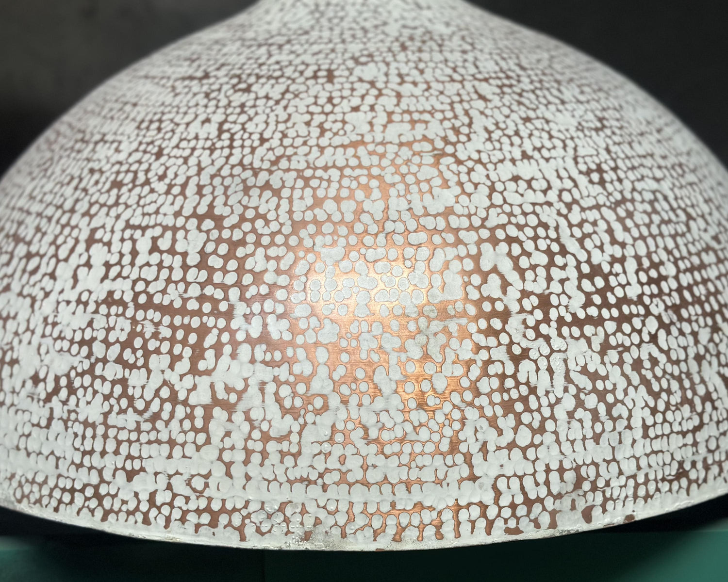 Copper Pendant Light - White Exterior Kitchen Island Lighting
