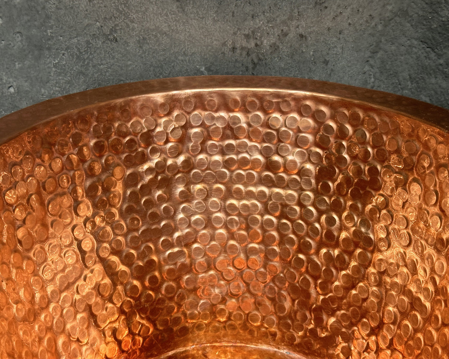 Hammered Copper Bathroom Sink, Wash Basin Sink, Copper Vessel Sink