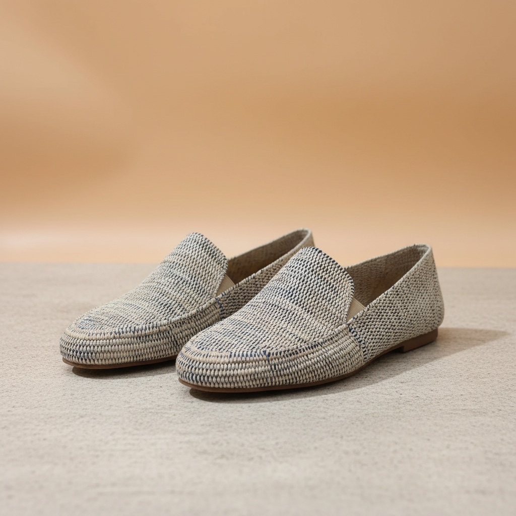 Raffia Loafers for Men – Lightweight Summer Slip On Shoes