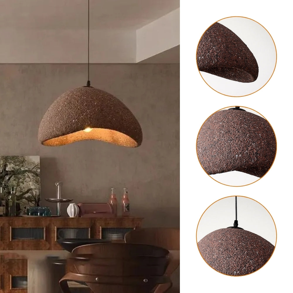 Imitation Stone Wabi Sabi Pendant Light