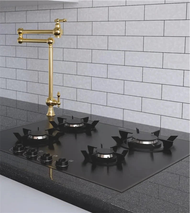Elegant Modern Brass Kitchen Faucet for Discerning Homes