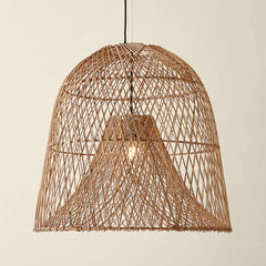 Kloe Basket Rattan Pendant Light