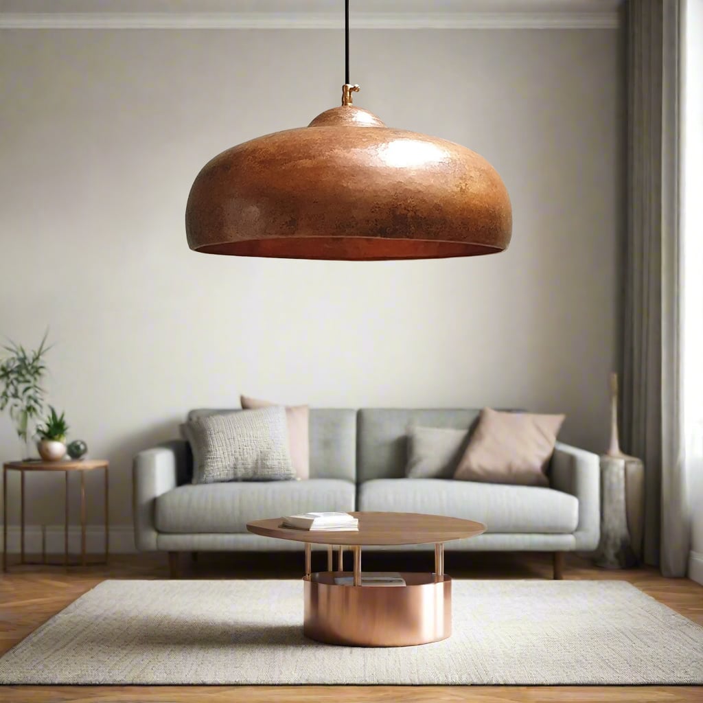 Copper Pendant Light