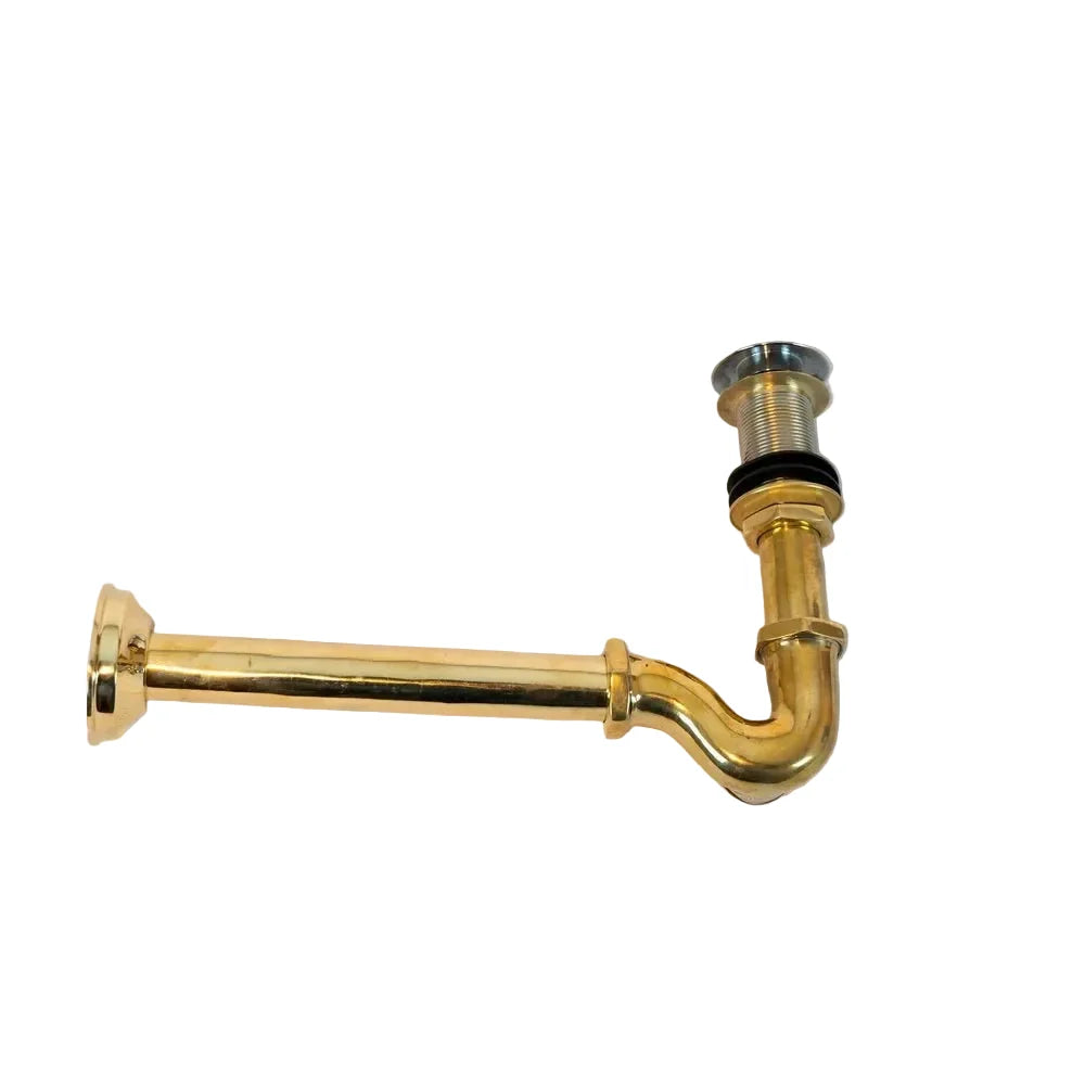 Luxury Brass P-Trap for Bathroom Sink and Lavatory Drain