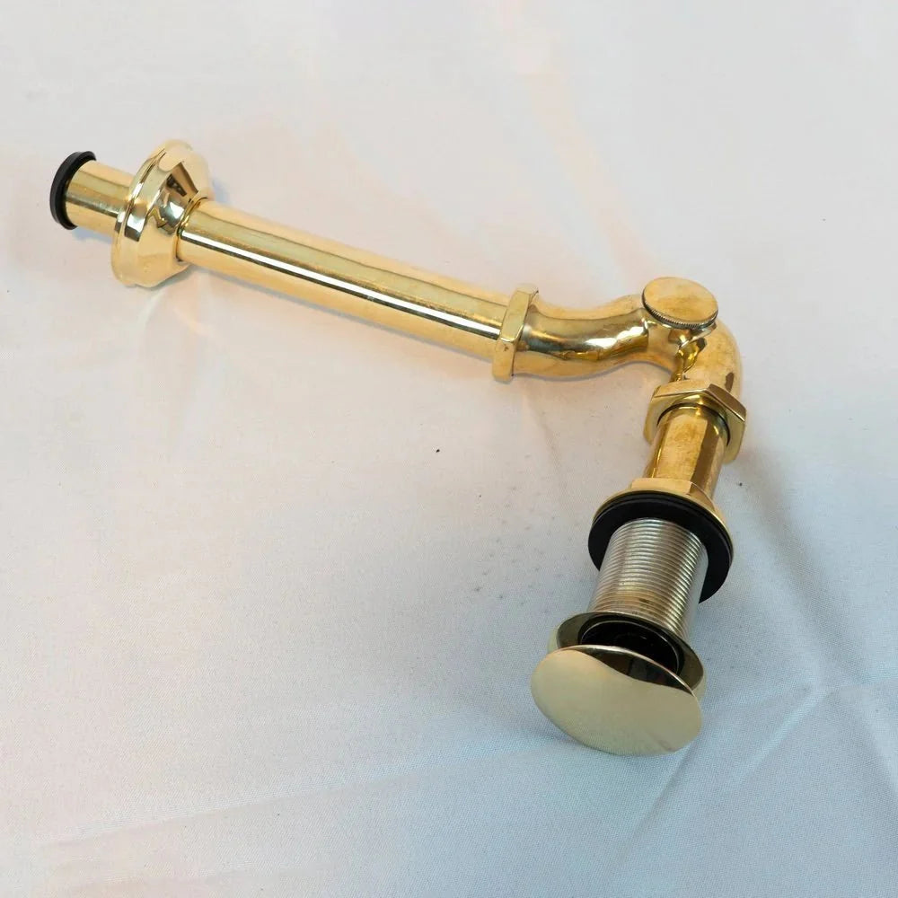 Luxury Brass P-Trap for Bathroom Sink and Lavatory Drain
