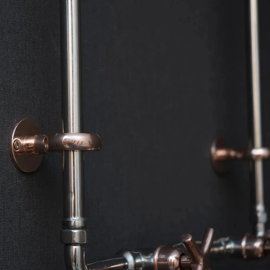 Handmade Wall Mounted Bathroom Faucet with Industrial Style Design