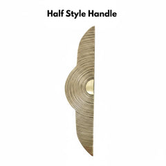 Luxury Brass Door Pull Handles – Modern Geometric Design, Handcrafted Solid Brass for Main Door or Interior Entry - Brasska