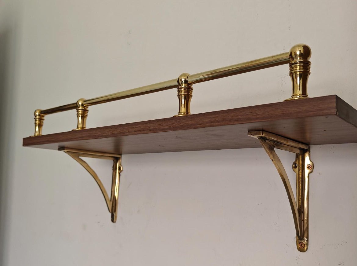 Luxury Copper Kitchen Rack for Elegant Display and Organization