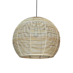 Manor Brook Verona Rattan Pendant Light