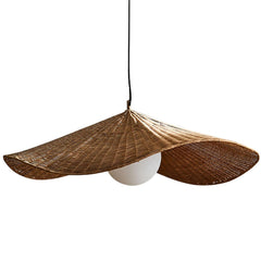 Matara Woven Wicker Rattan Pendant Light