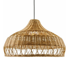Moijabana Rattan Dome Pendant Light
