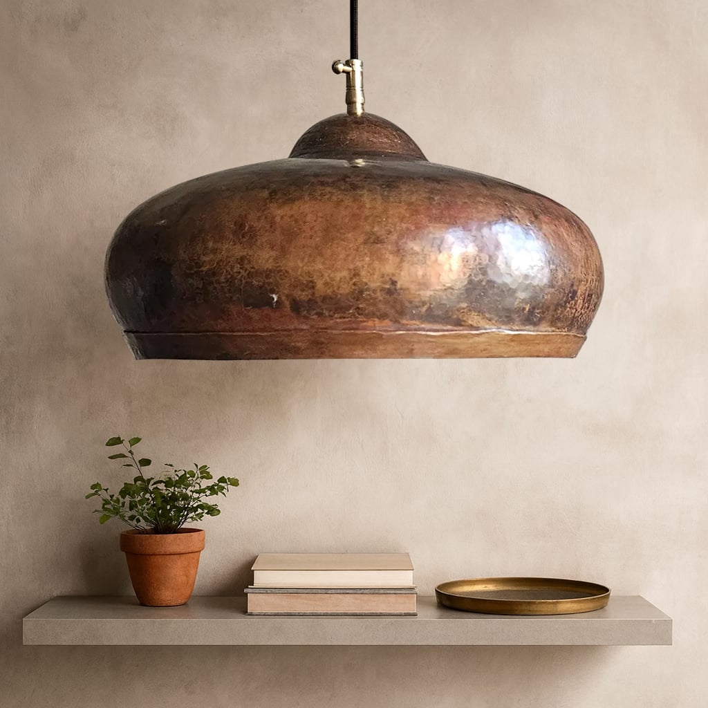 Tazra Moroccan Copper Pendant Light