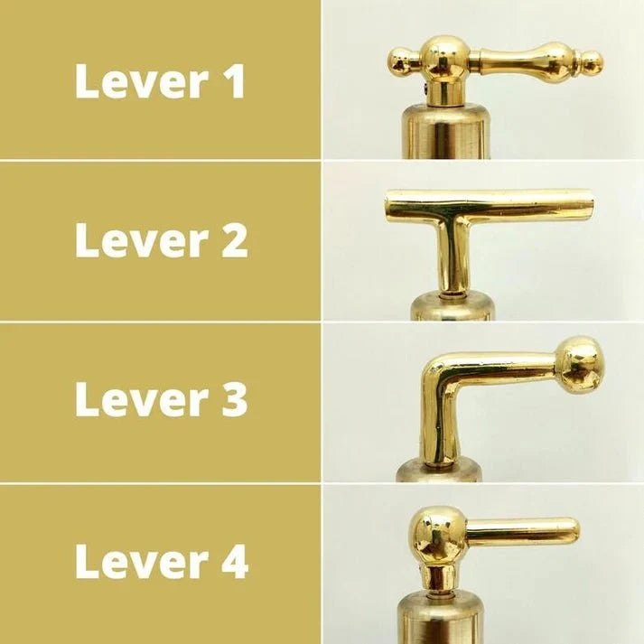 Antique Brass Bathtub Faucet with Hand Shower