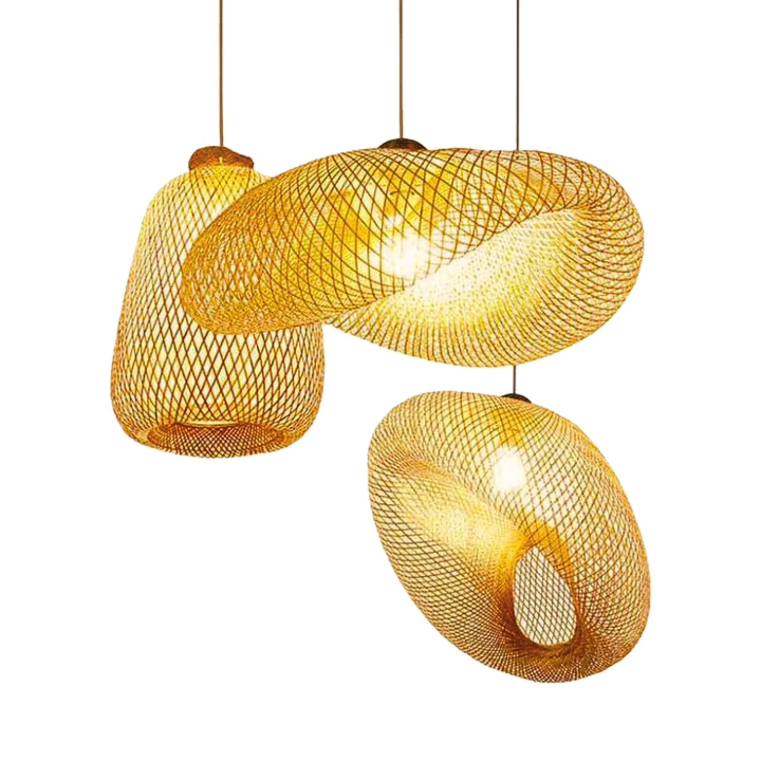 Pattranan Bamboo Pendant Light