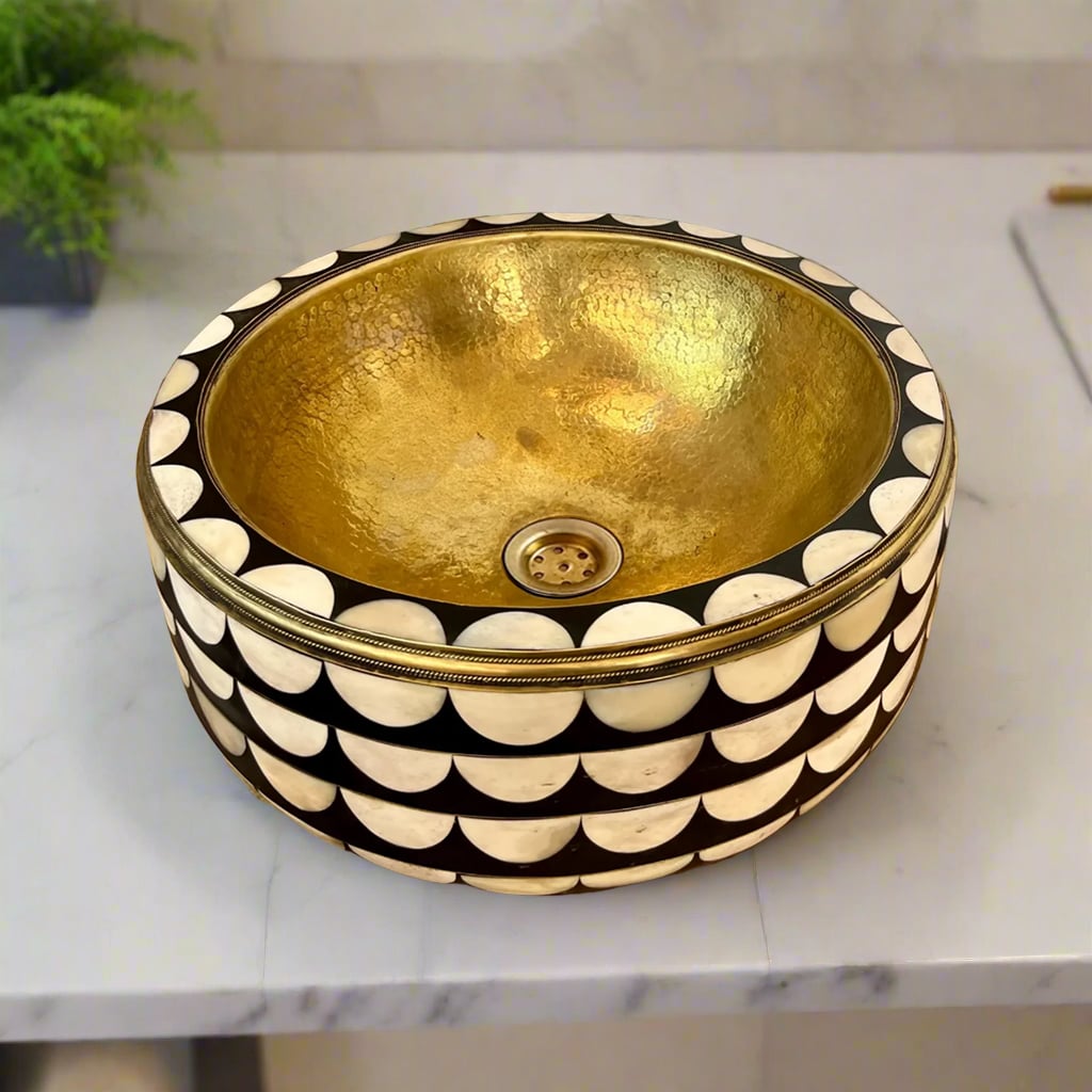 Brass Countertop Basin