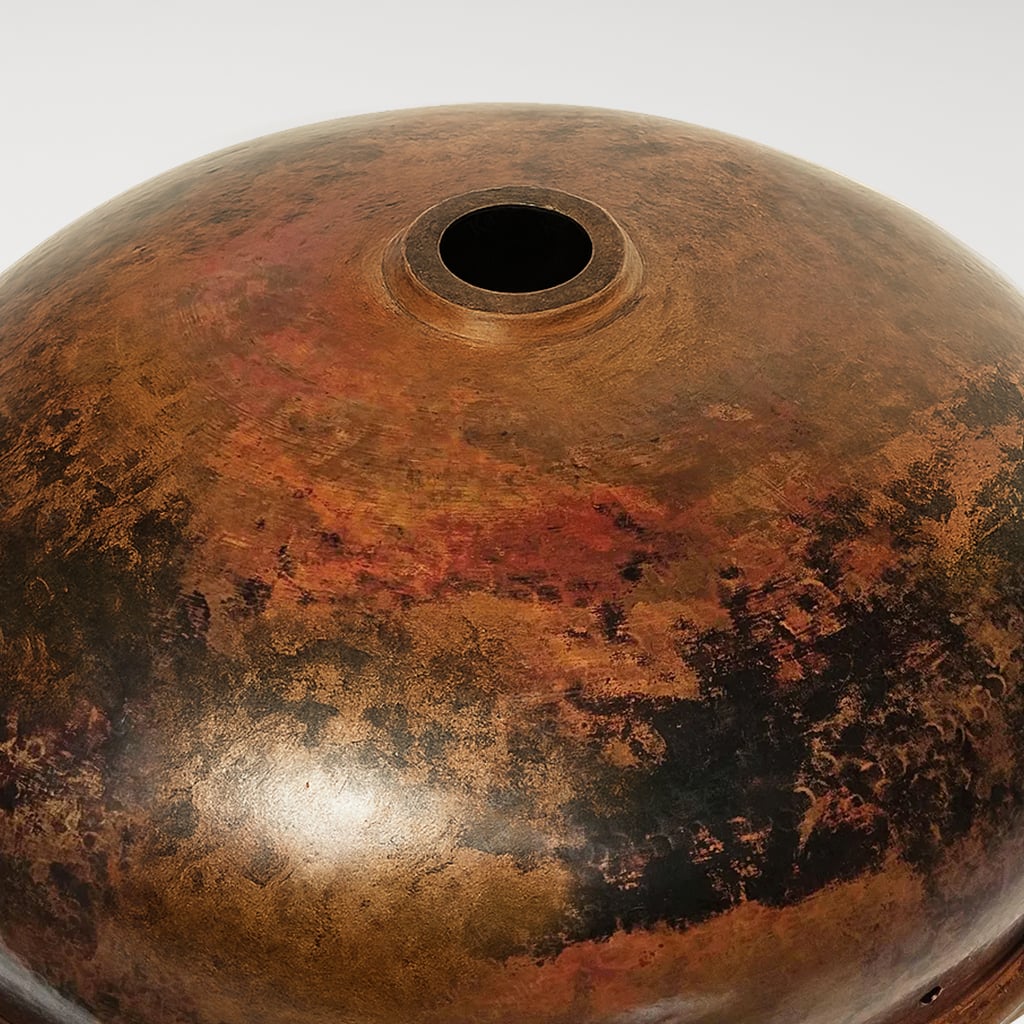 Round Copper Sink Bowl