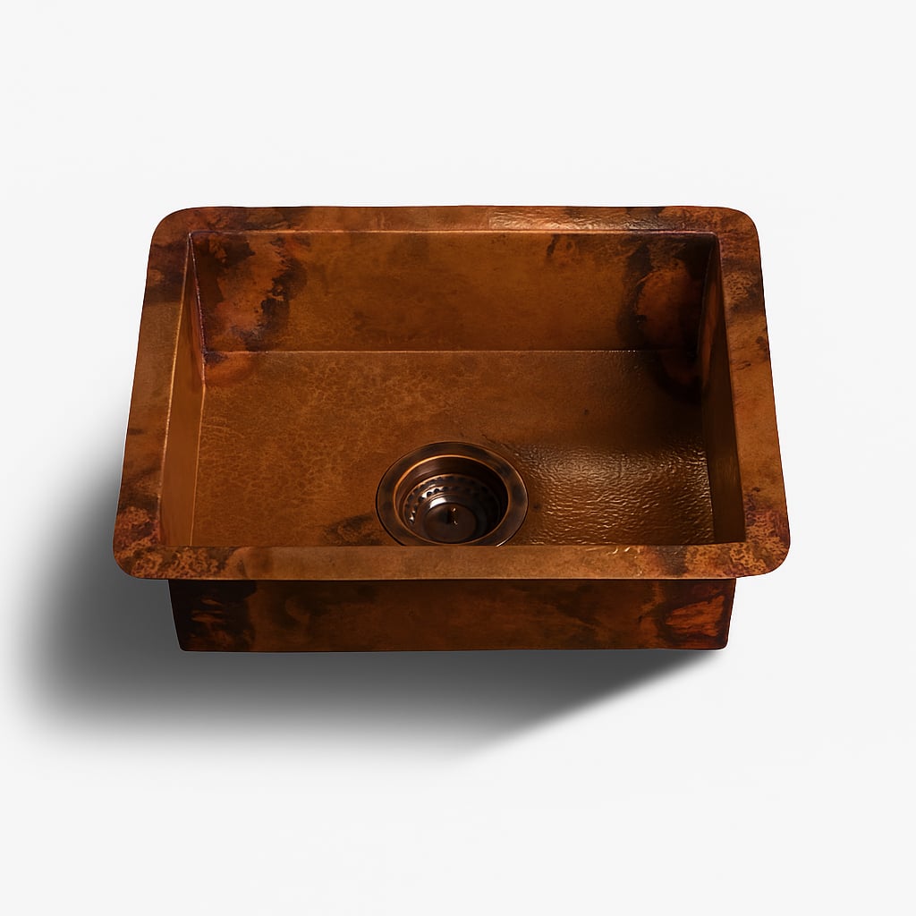 Hammered Copper Kitchen Sink