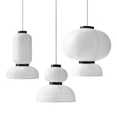 Set 3 Wabi Sabi Hourglass Pendant Light