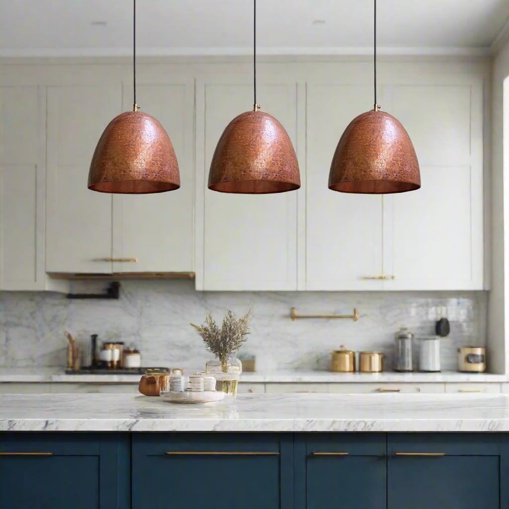 Kitchen Island Copper Pendant Light