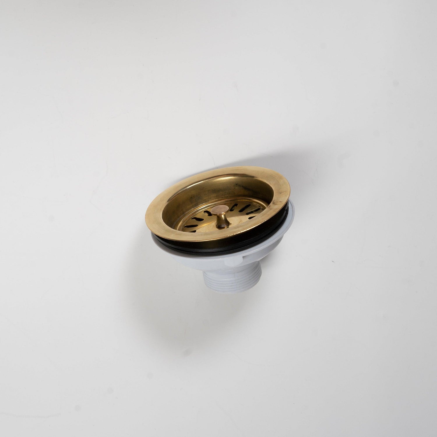 Copper Kitchen Drain Sink, Solid Copper Basket Strainer