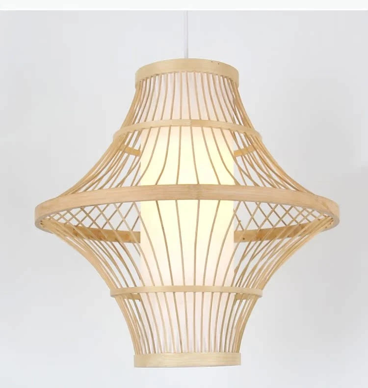 Solaya Handwoven Bamboo Pendant Light