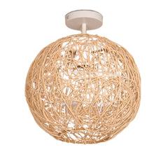 Sucada Round Rattan Light Fixture