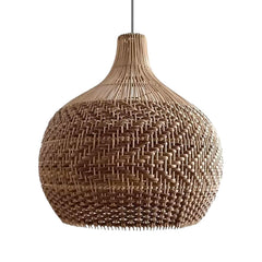 Tobago Rattan Wicker Pendant Light