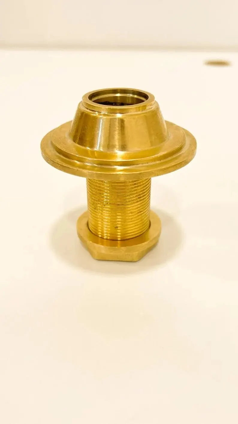 Uncoated solid brass side sprayer faucet, kitchen sprayer