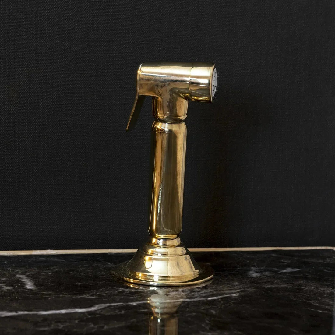 Unlacquered Brass Kitchen Side Sprayer for Brass Kitchen Faucets