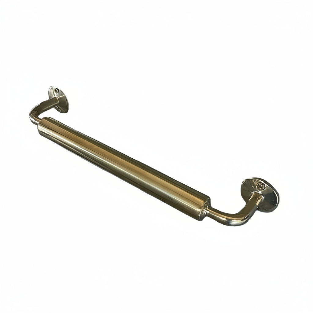 Unlacquered Brass Towel Bar – Solid Wall Mounted Bathroom & Kitchen Rail