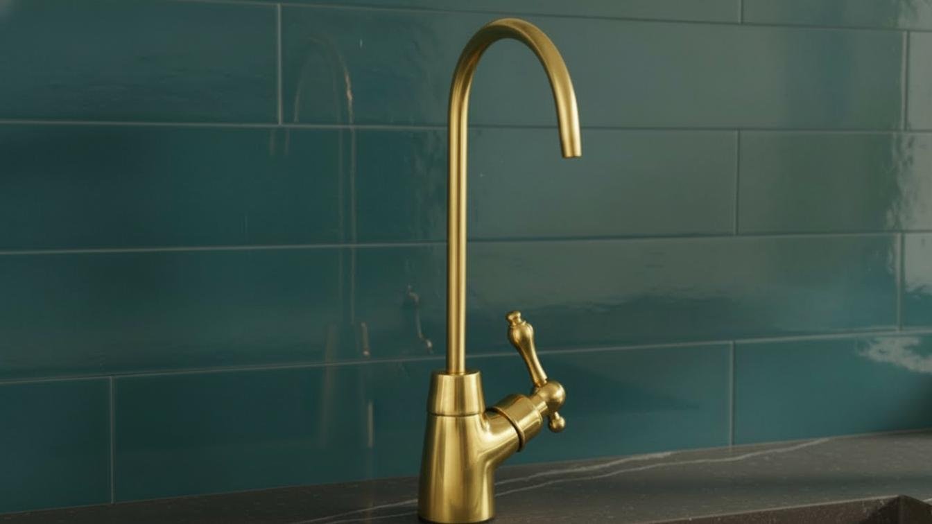 Unlacquered Copper Beverage Tap - Single Hole Bar & Prep Sink Faucet
