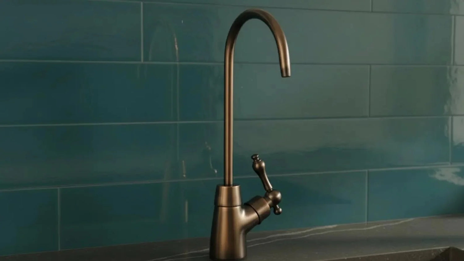 Unlacquered Copper Beverage Tap - Single Hole Bar & Prep Sink Faucet