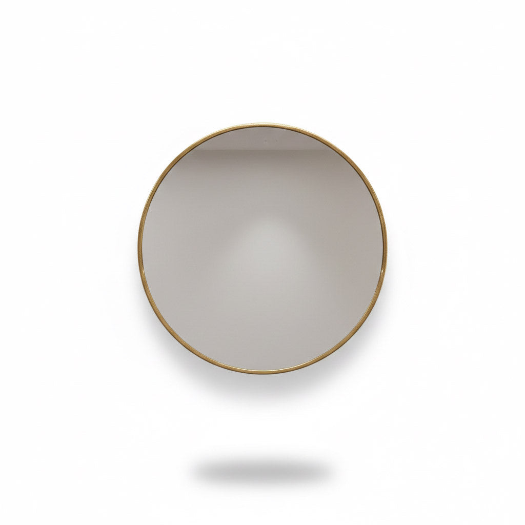 Varaudu Antique Brass Mirror Handmade Oval Golden Wall Mirror 369099912 - Antique Brass Bathroom Mirror, Vanity Wall Decor