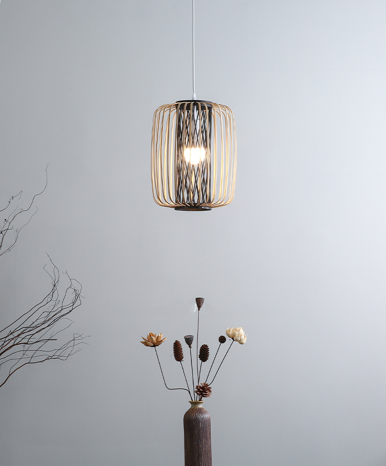 Onyx Natural Lantern Bamboo Pendant Light Shade