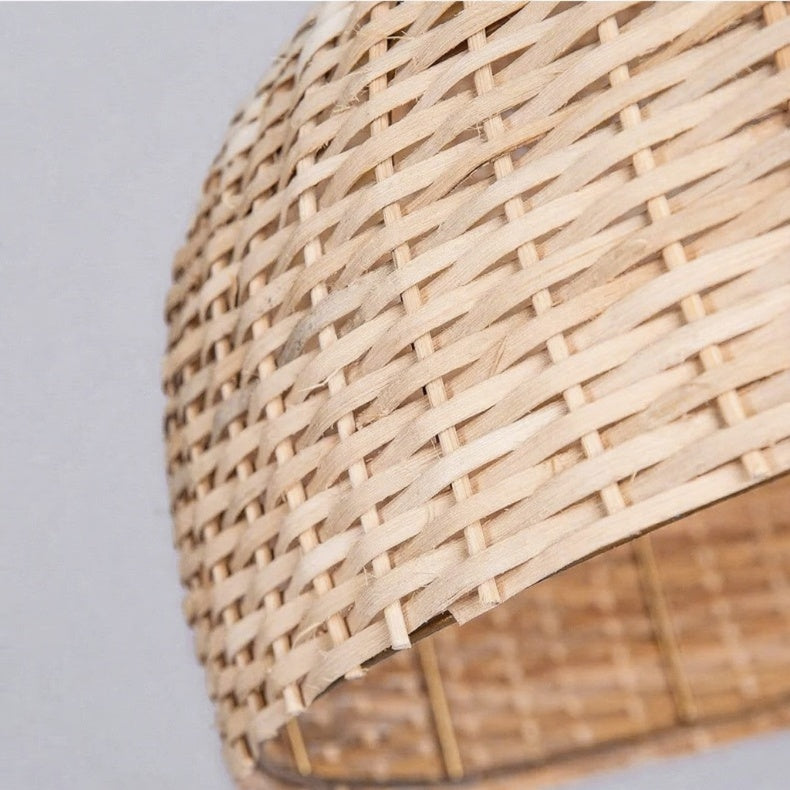 Shihadi Wicker Bamboo Pendant Light