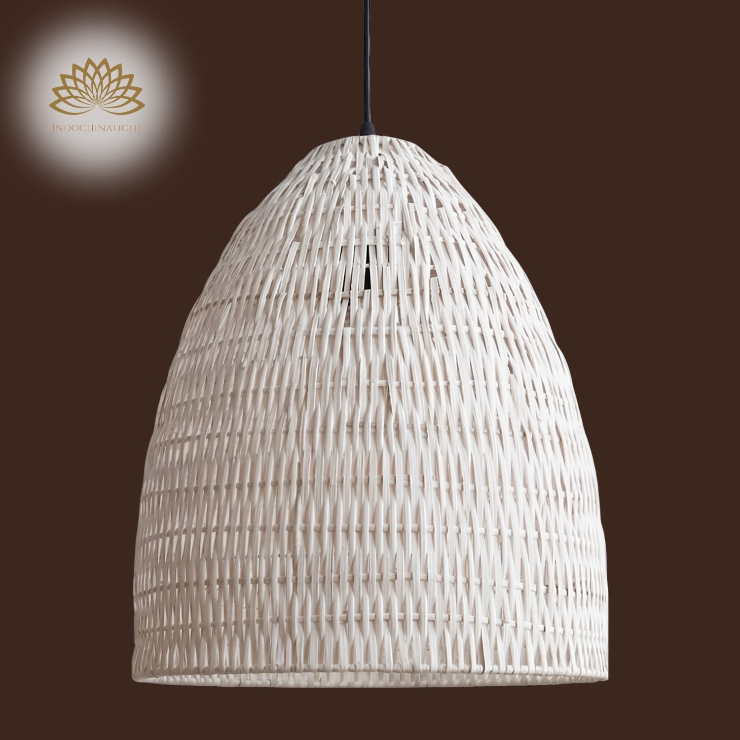 Yujidao White Bamboo Pendant Light