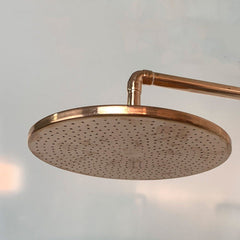Unlacquered Copper Showerhead - Natural Copper Rain Shower HeadUnlacquered Copper Showerhead: Embrace Natural Elegance with a Copper Rain Shower Head
