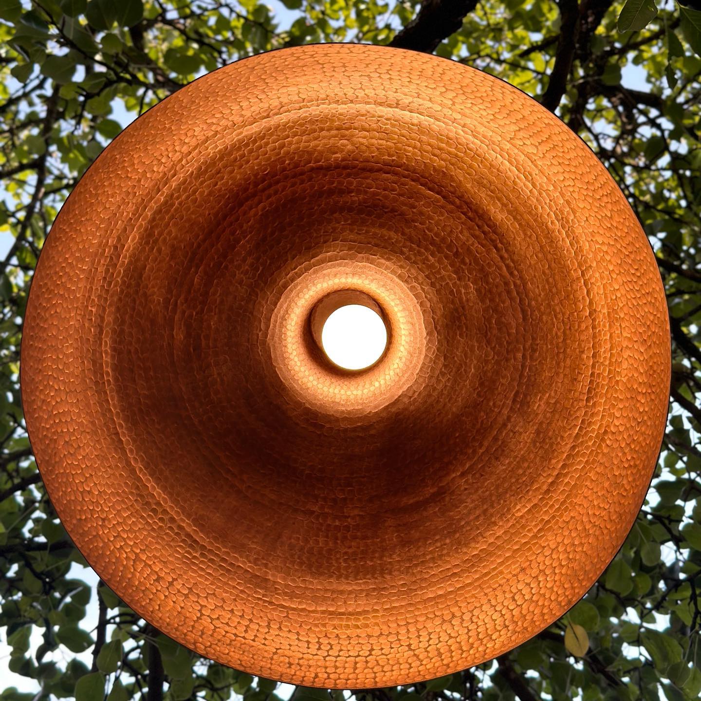 Copper Ceiling Light Shades - White Kitchen Island Lighting - Xira 