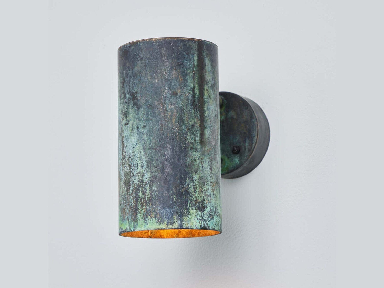 Outdoor Copper Sconce Lights - cylinder pendant light