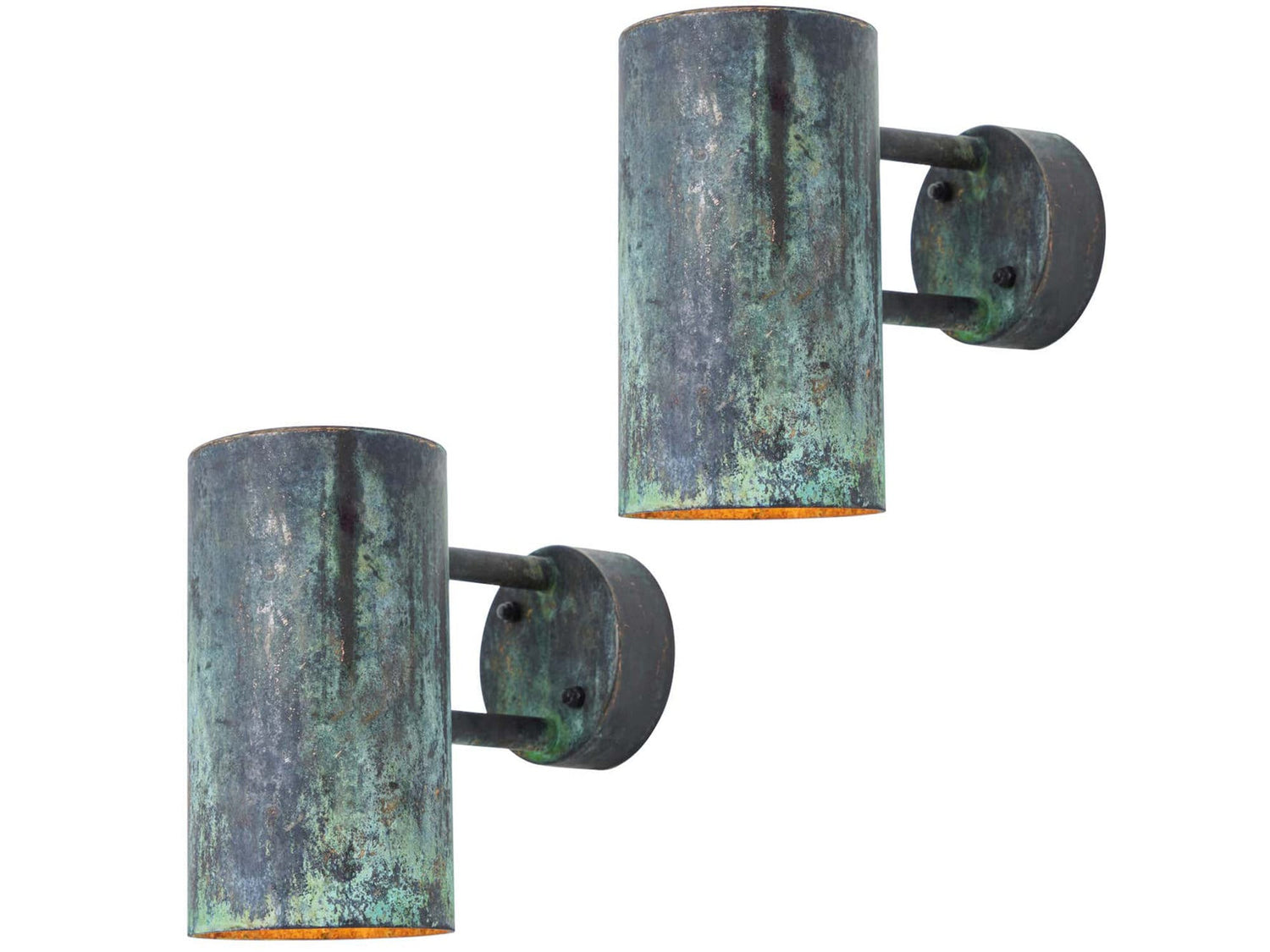Outdoor Copper Sconce Lights - cylinder pendant light